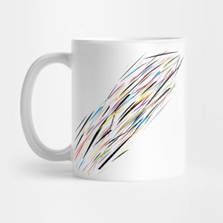 Colourful line Mug